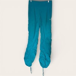 Lululemon Dance Studio Pant Unlined In Turqoise - Size 6